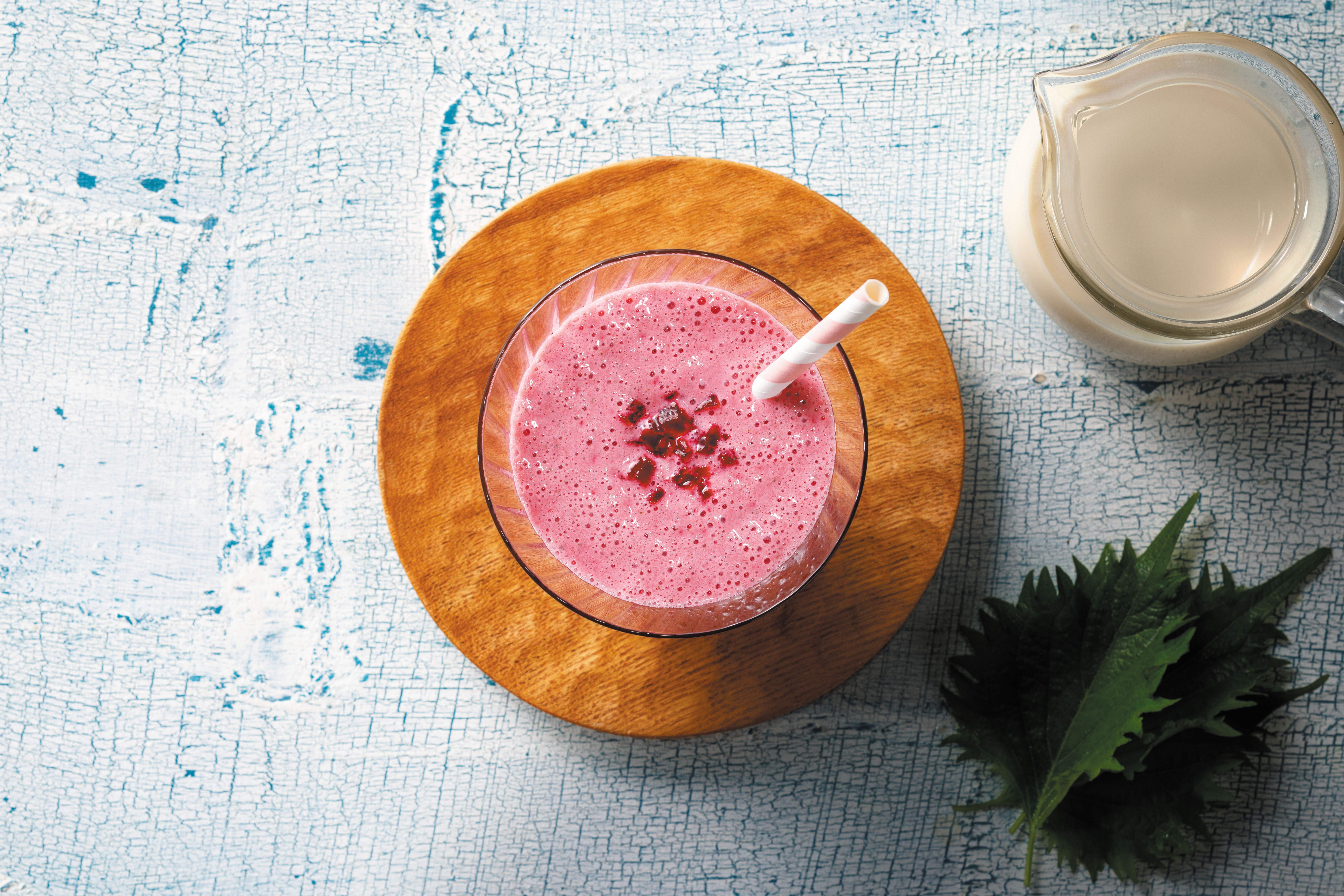 Beetroot-and-shiso-leaf-smoothie